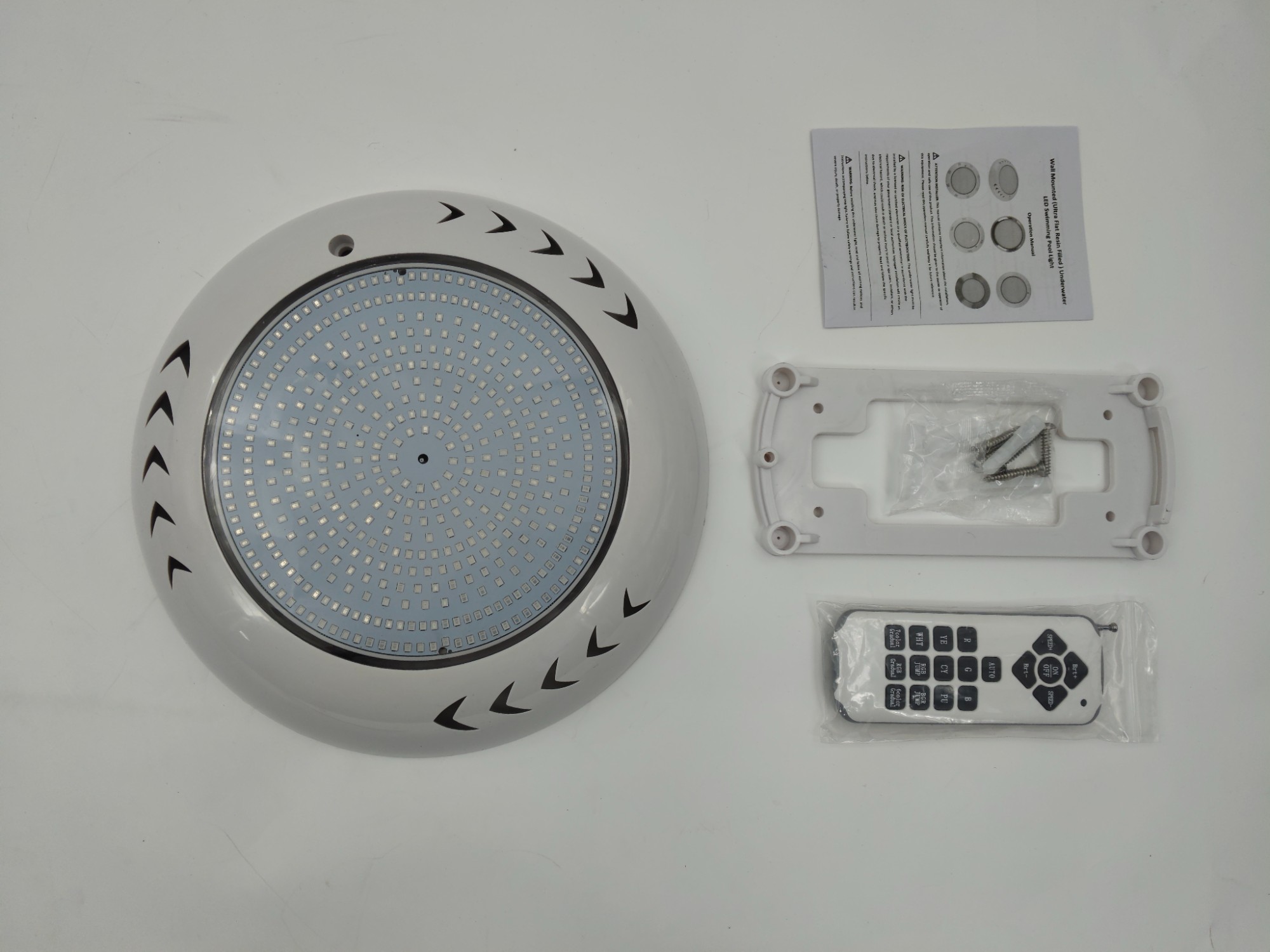 Resin filled IP68 12v RGB  Led Swimming Pool Light